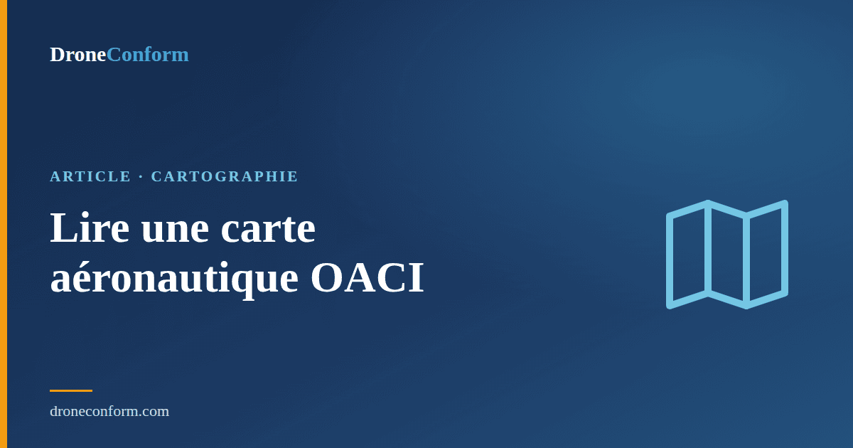 carte OACI drone